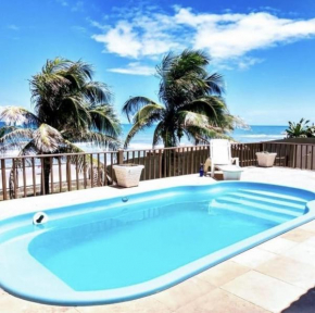 Casa da praia amarela